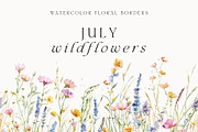 Waterolor Floral Borders Bundle, a Decorative Illustration by Lana Elanor (Thumbnail 58 of 97)