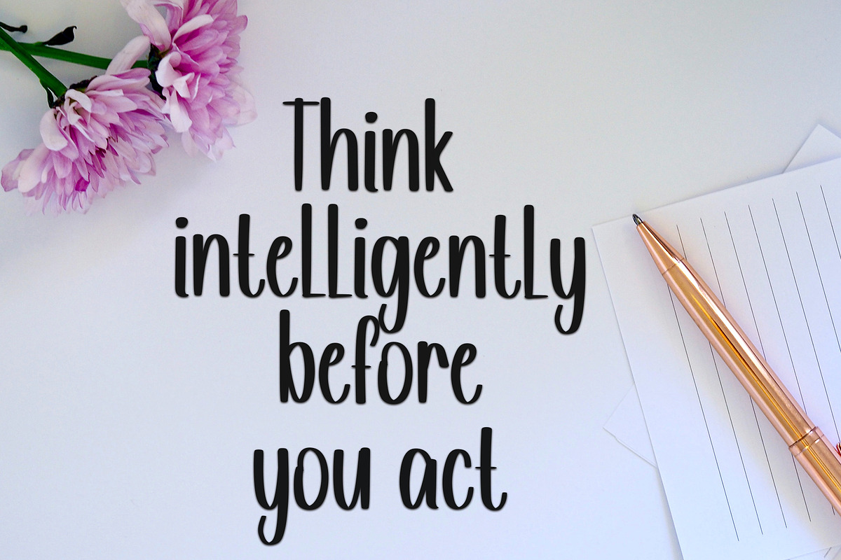 Bulding, a Handwritten Font by InermediaSTUDIO (Photo 5 of 6)