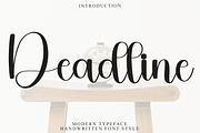 Deadline, a Handwritten Font by FreshTypeINK (Thumbnail 1 of 8)