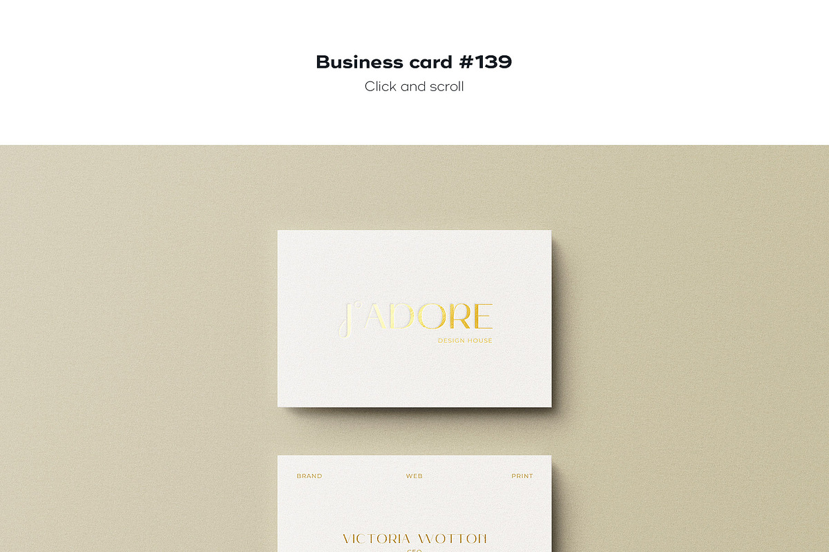 Business Card Logo Template Bundle, a Product Mockup by FoundImages (Photo 152 of 163)