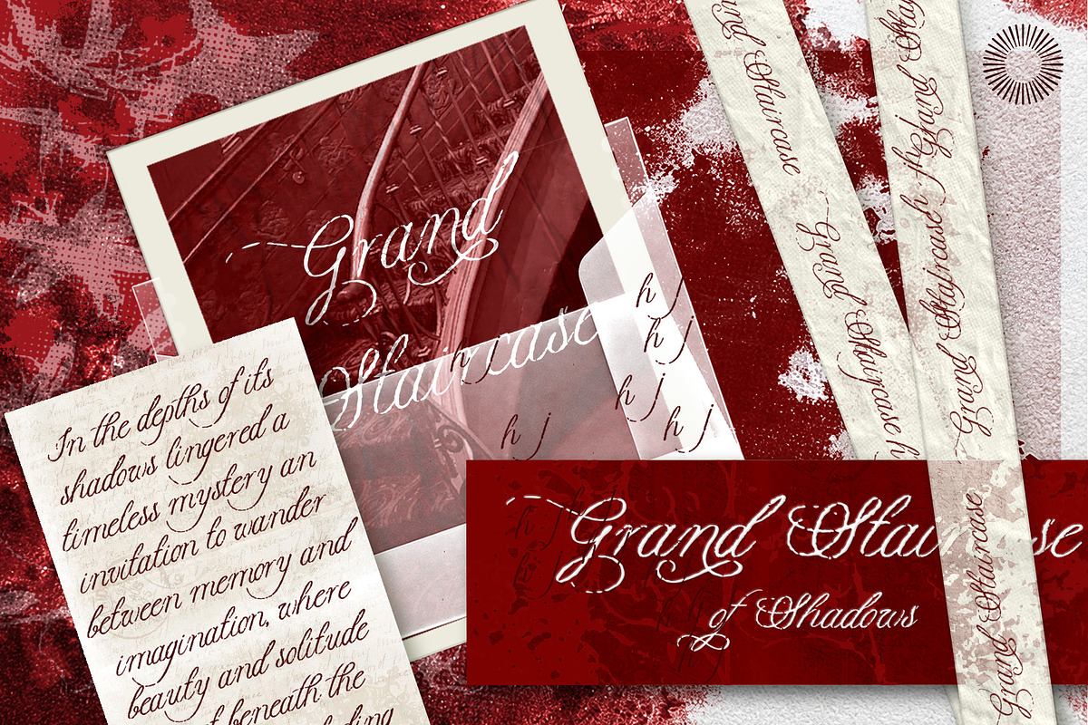 Thallorien - Elegant Storytelling, a Script Font by Setara Langit CreativeStd (Photo 3 of 12)
