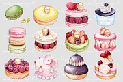 FRENCH PASTRIES, a Graphic by AJDA ART (Thumbnail 2 of 3)