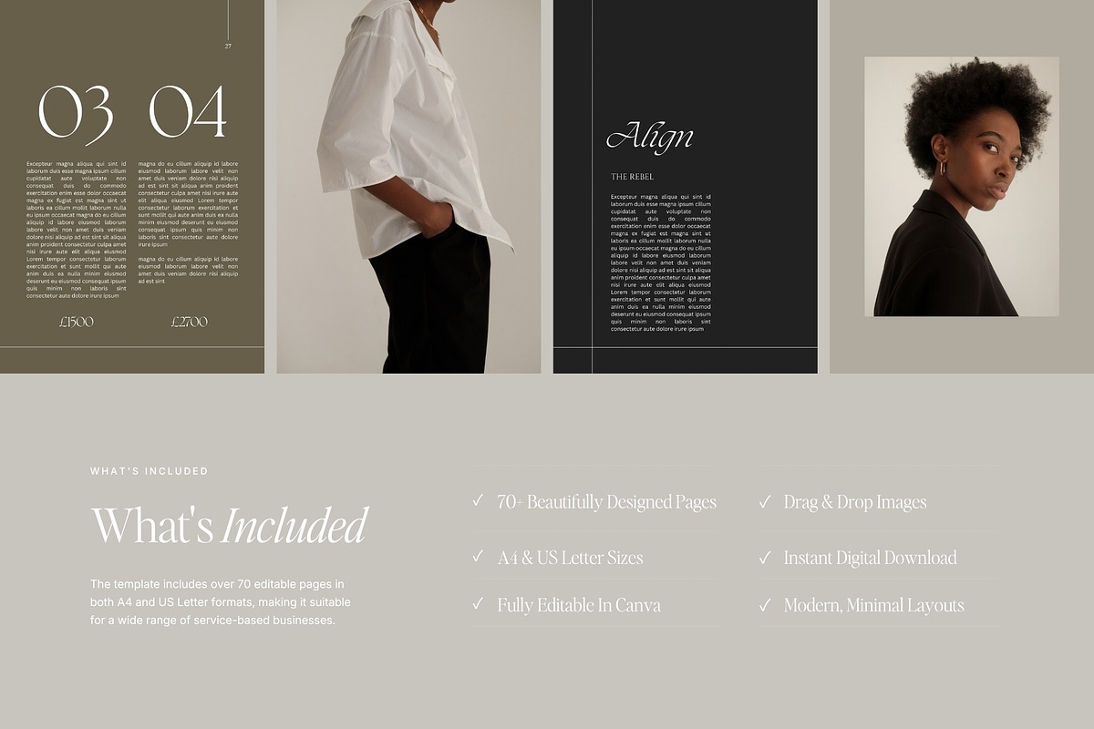 Editable Modern brochure | Zephyr, a Marketing Template by Adam and Grace (Photo 20 of 20)