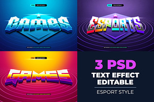 PSD Text Effect - Gaming Style, a Layer Style Add-On by Modaldesain