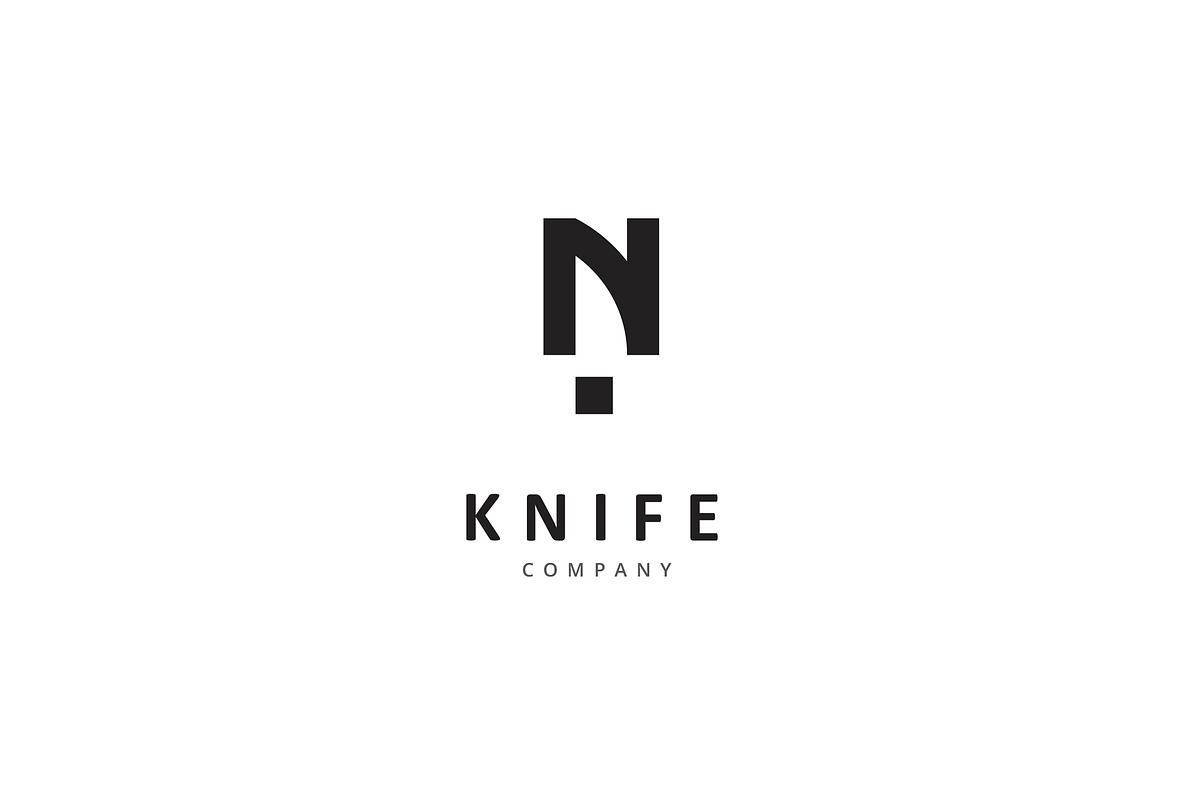 Letter N Knife Logo, a Branding & Logo Template by CAIRON CREATIVESTUDIO (Photo 1 of 5)