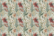 Botanic Garden Seamless Pattern Set, a Pattern Graphic by Designs by Helen Trupak (Thumbnail 6 of 8)