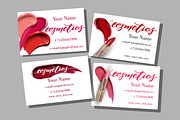 Set of Makeup artist business card, a Business Card Template by Gulnara Khadeeva (Thumbnail 5 of 5)