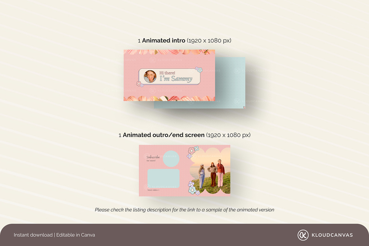 YouTube Branding Kit - Channel Art, a Social Media Template by KloudCanvas (Photo 4 of 7)
