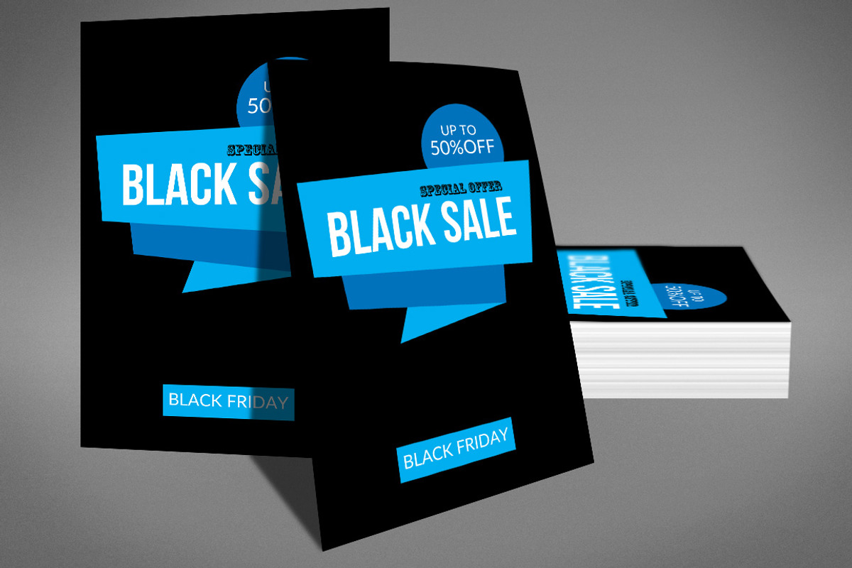 Black Friday Sale Flyer, a Flyer Template by graphicforest (Photo 2 of 4)