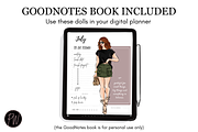 Fashion Girls 56 clipart png, an Illustration by Parinaz Wadia Design (Thumbnail 9 of 9)