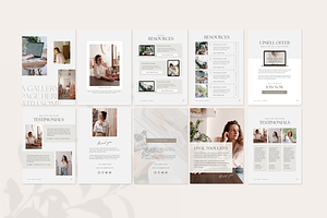 Editable Ebook Template For Canva