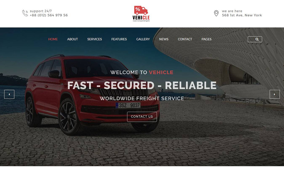Vehicle - Bootstrap Template, a HTML Template by CreativeGigs (Photo 3 of 6)