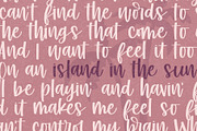 Islander HandLettered Script, a Script Font by Dansie Design (Thumbnail 5 of 9)