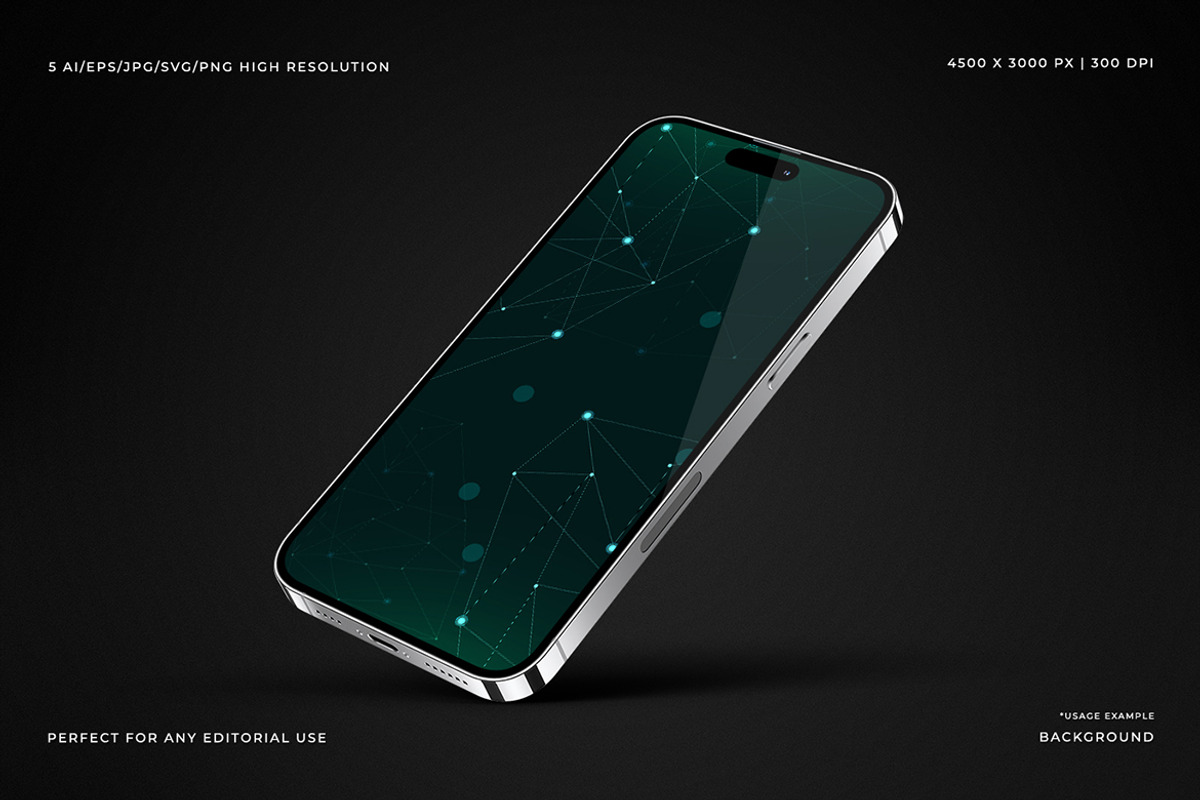 Abstract Technology Backgorund, a Background Graphic by Pitchlook.Studio (Photo 3 of 3)