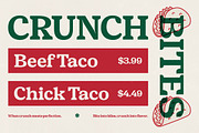 Snack Rush Modern Retro Serif, a Serif Font by timelesstype.co (Thumbnail 3 of 20)