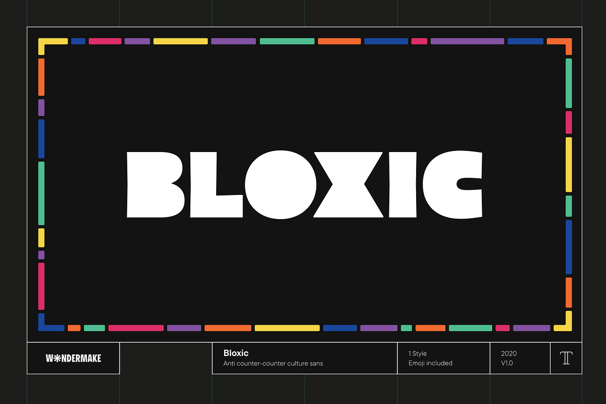 Bloxic, a Handwritten Font by Wondermake (Photo 1 of 10)