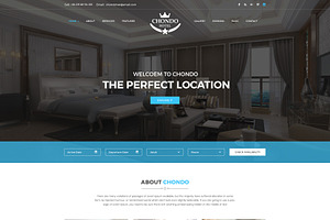 Chondo Resort & Hotel Template