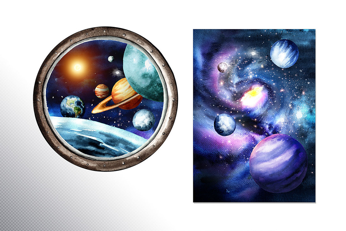 Mysterious Cosmos, an Illustration by Daria Ustiugova (Photo 5 of 27)