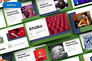 Ahako – Business Keynote Template, a Presentation Template by Dens Creative Studio