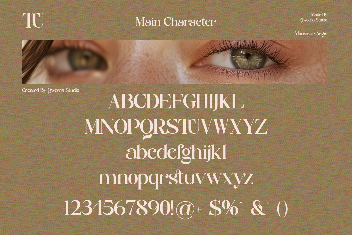 Monsieur Aegis - Modern Luxury Serif, a Serif Font by Qweera Studio (Photo 12 of 12)