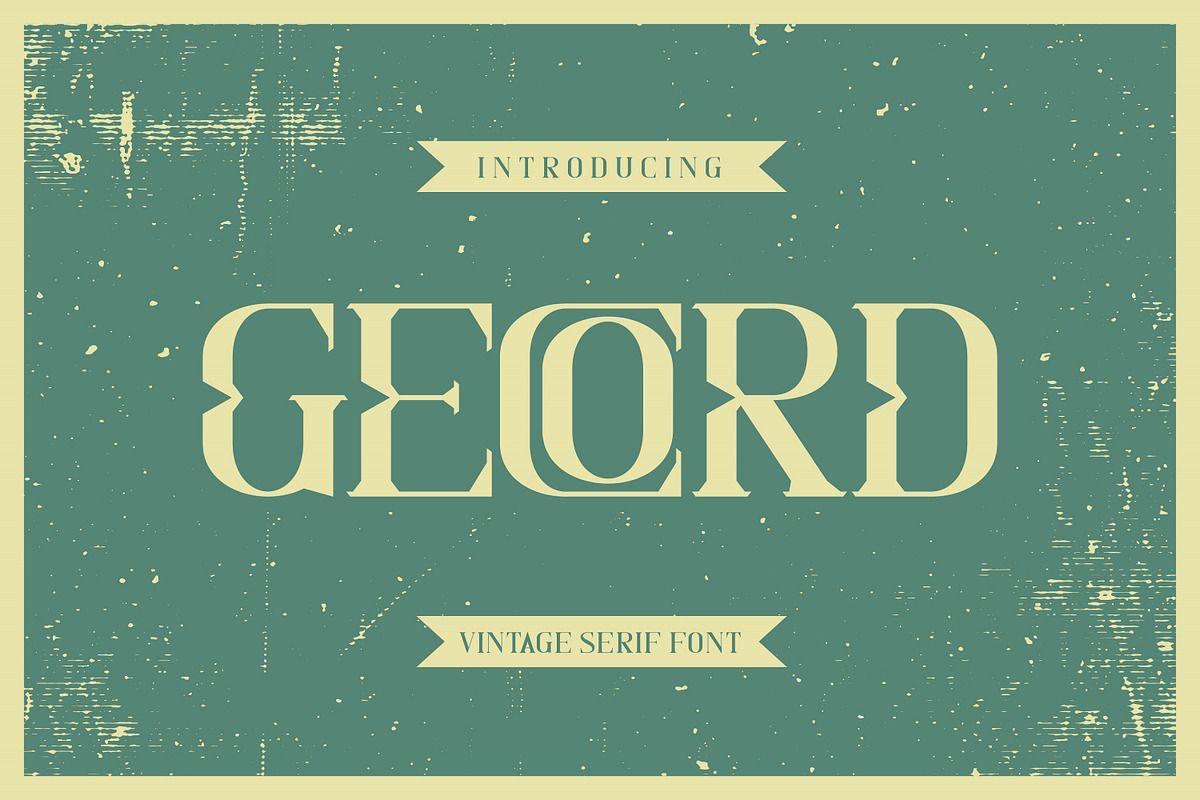 Gecord, a Serif Font by Rishsketch (Photo 1 of 13)