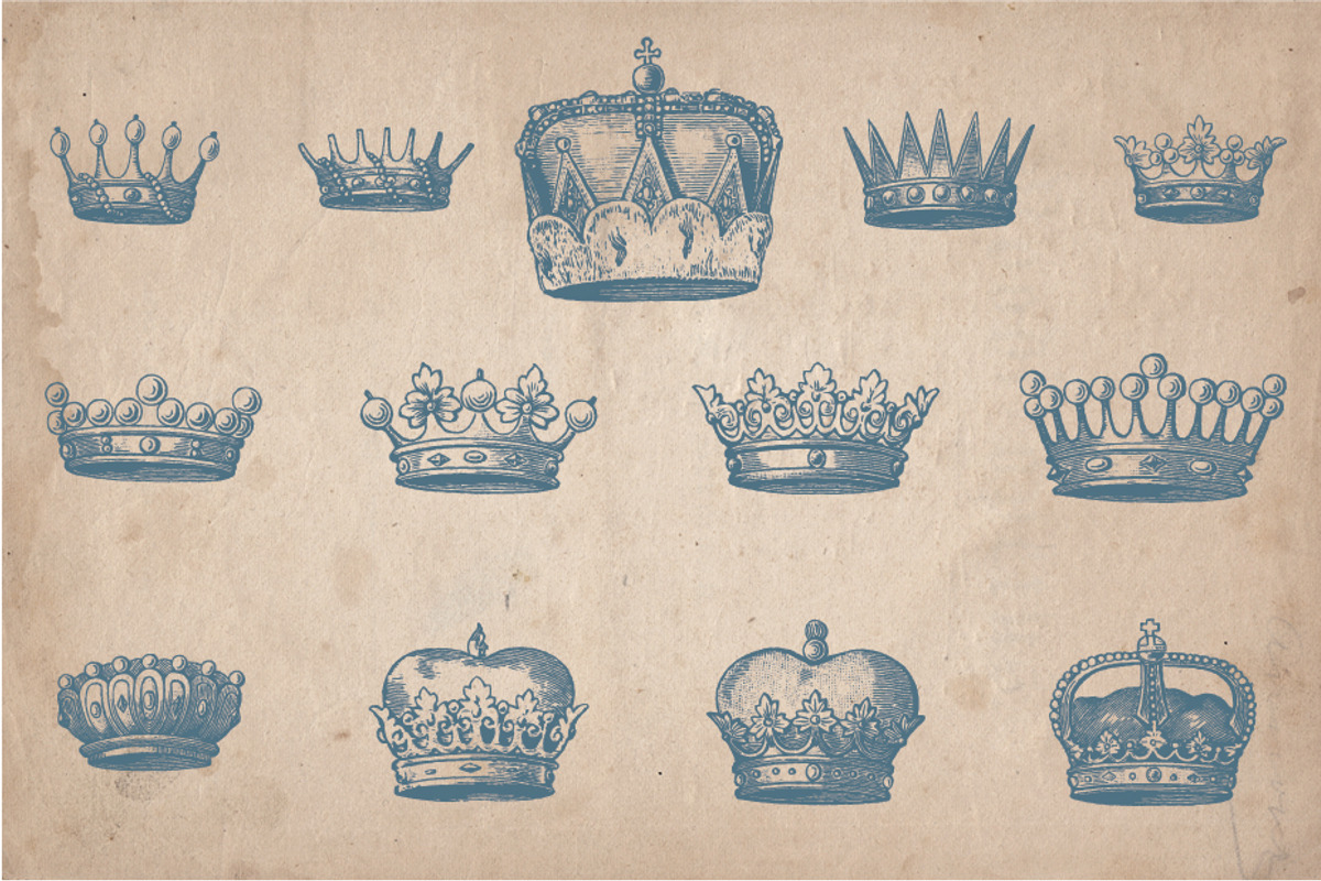 Royal Collection, an Object Illustration by Mr Vintage (Photo 3 of 4)