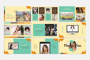 BEVERLY - Retro Powerpoint Template