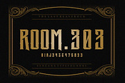 Velmorie - Vintage Metal Font, a Sans Serif Font by Luna Shop (Thumbnail 4 of 6)
