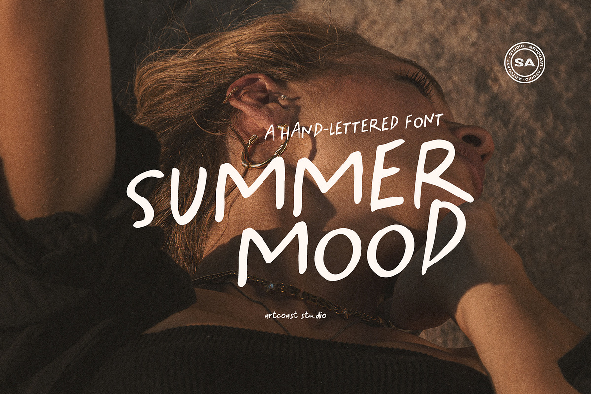 Summer Mood Handwritten Font, a Handwritten Font by Artcoast Std. (Photo 1 of 10)