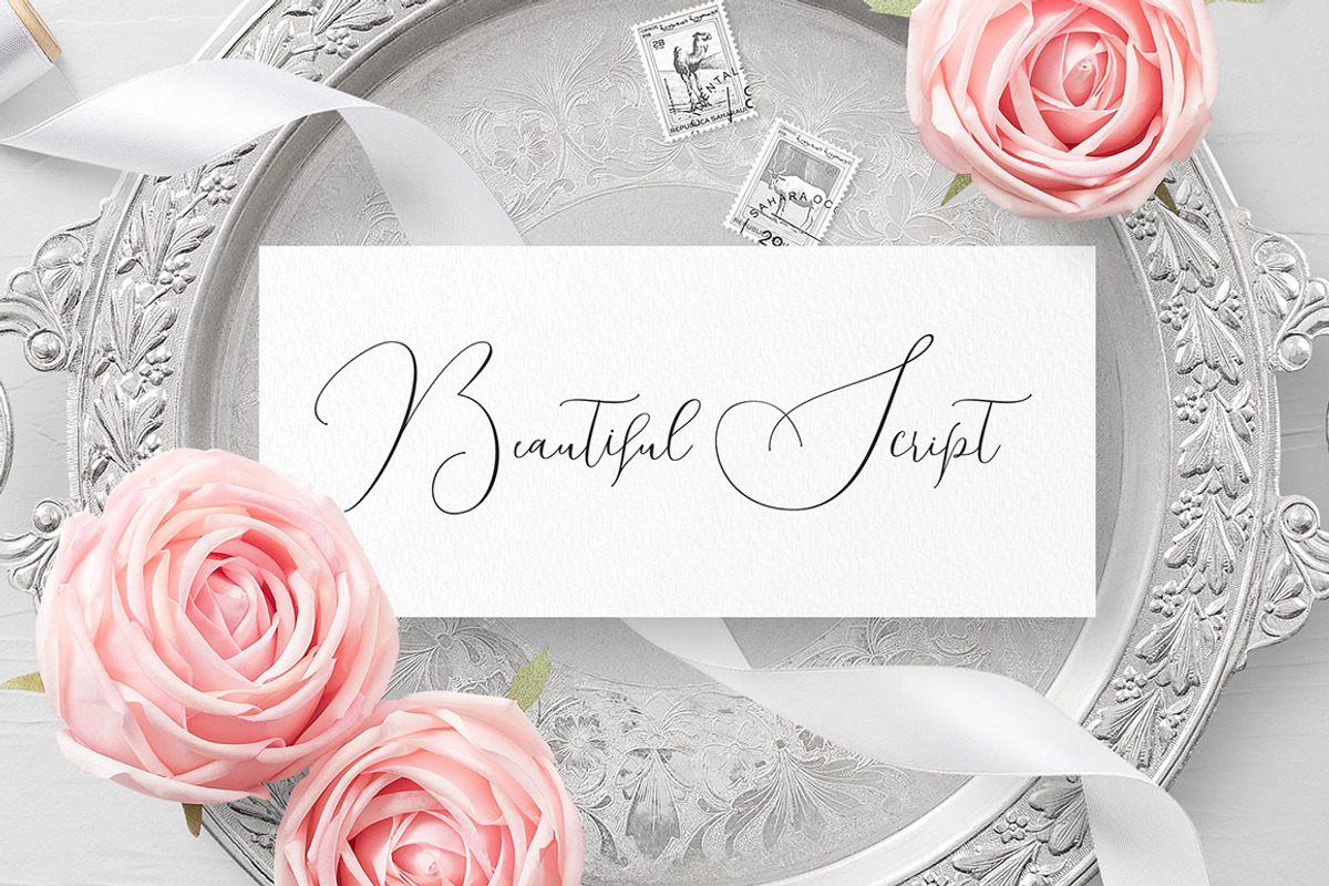 Shailene Script Font preview 2