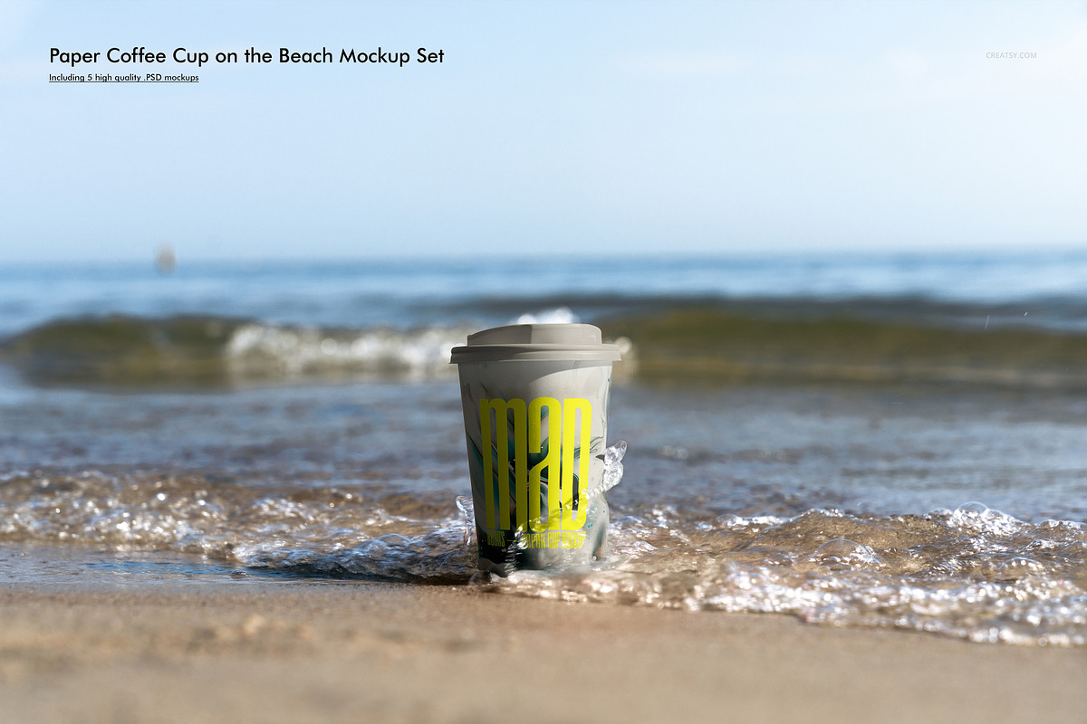 Paper Cup Mockup Bundle, a Cups & Container Mockup by creatsy5 (Photo 10 of 36)