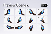 24 iPhone 17 Pro in Hand Mockups, an iPhone Mockup by Asylab (Thumbnail 2 of 107)