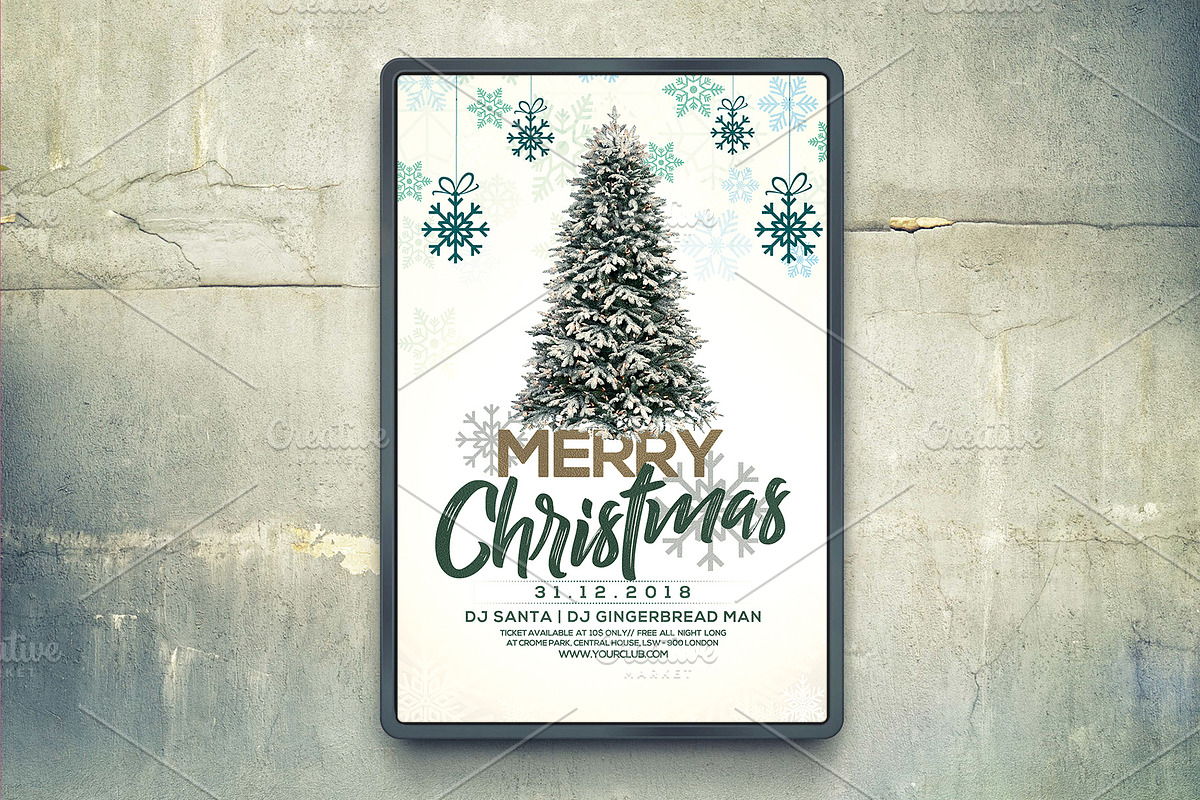Christmas Invite, a Flyer Template by Flyer Arts (Photo 4 of 4)