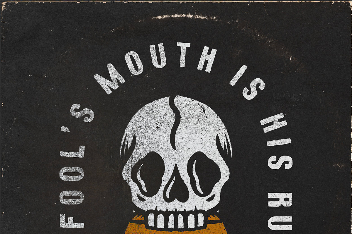 Fools Gold Font, a Sans Serif Font by Golden Press Studio (Photo 4 of 4)