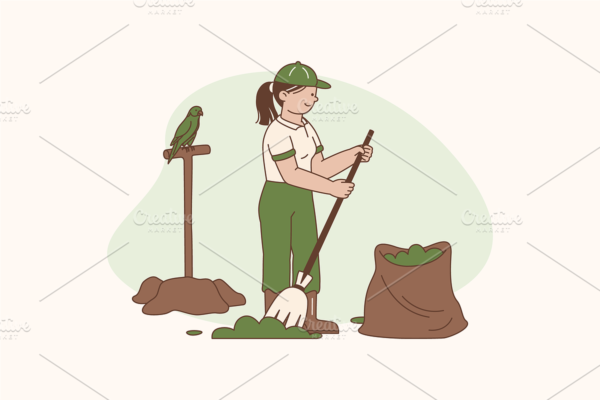 Zoologists Illustration, an Object Graphic by Jump Studio (Photo 5 of 14)