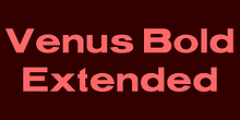 Venus Bold Extended