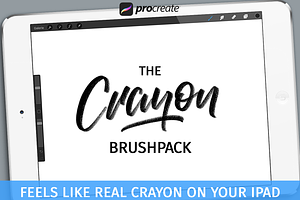 Crayon Brushpack For Procreate App