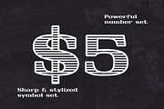 Monarch North Line Hatch Font, a Slab Serif Font by Parker Creative (Thumbnail 6 of 8)