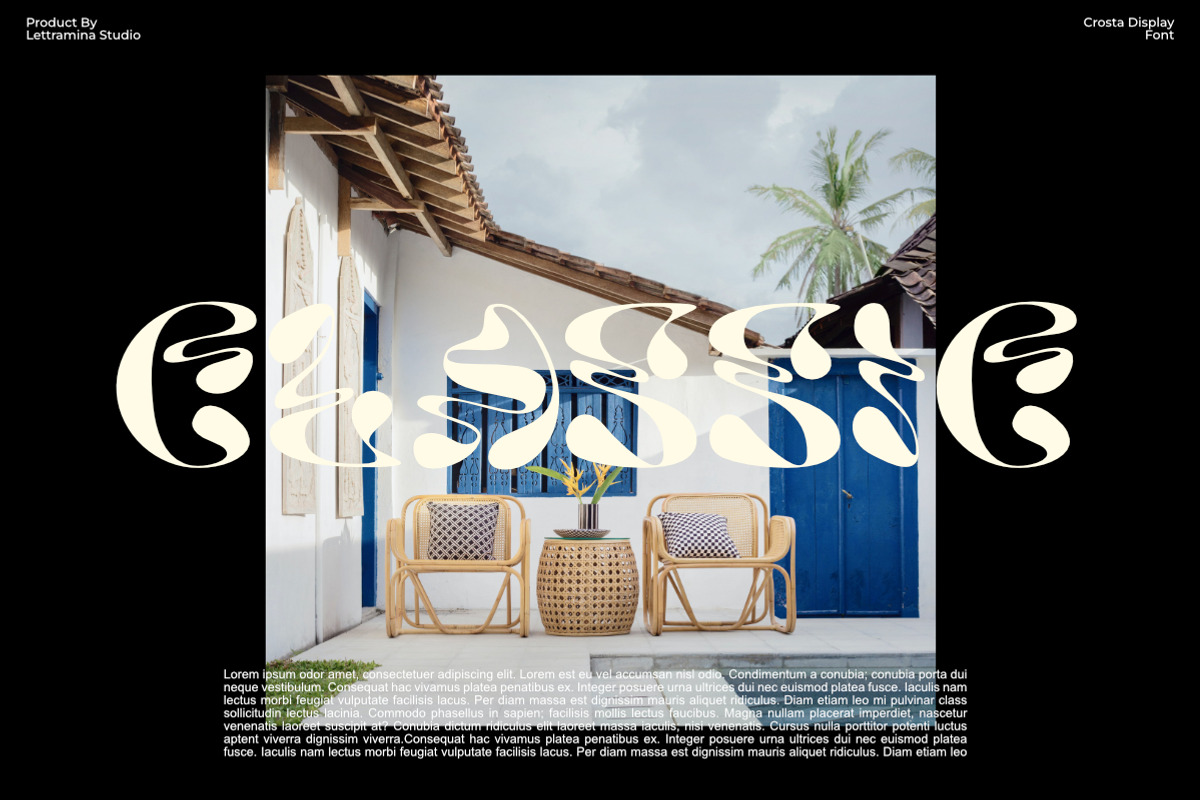 Crosta - Display Typeface, a Blackletter Font by Lettramina Studio (Photo 7 of 10)