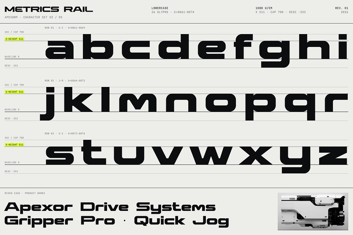 Apexor Futuristic Geometric Display, a Sans Serif Font by HipFonts (Photo 12 of 17)