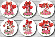 Valentine Patchwork Ornament Alphabe, a Graphic by CraftArtStudio (Thumbnail 6 of 6)