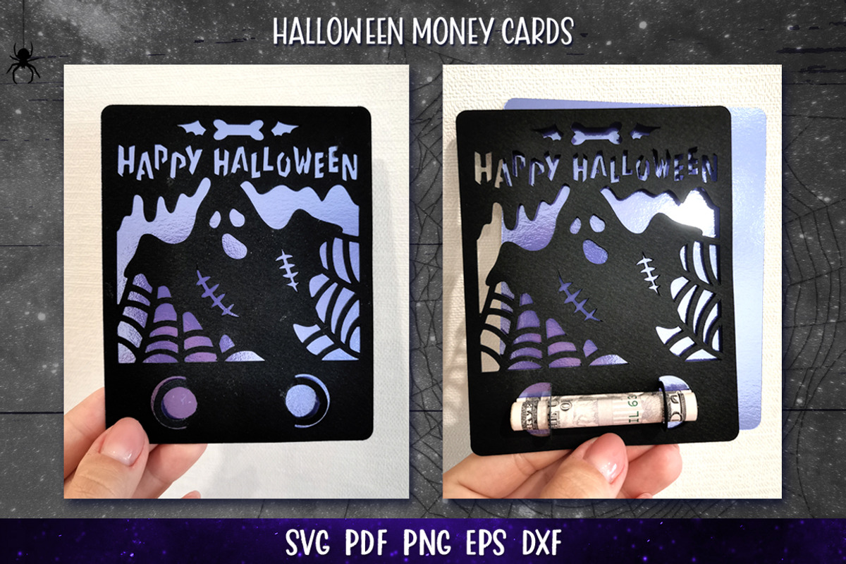 Halloween Money Card Bundle, a Card Template by Digital_Craftyfox (Photo 7 of 7)