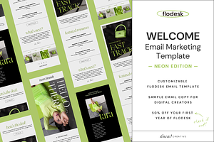 Welcome Email Flodesk Template