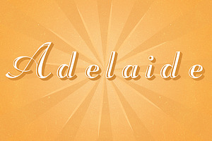 Adelaide Typeface