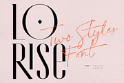 Lorise Font, a Sans Serif Font by vuuuds (Thumbnail 1 of 21)
