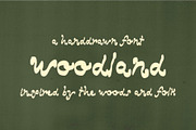 Woodland Hand Drawn Marker Font, a Handwritten Font by Madeline ODonoghue Design (Thumbnail 3 of 8)
