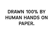 Cut & Shave Hand Drawn Vintage Font, a Sans Serif Font by Off The Rack © (Thumbnail 5 of 6)