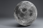 Moon Globe 23k, an Environmental 3D Model by Flash My Pixel (Thumbnail 3 of 9)