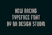 Over Driven - Racing Font, a Serif Font by QR Design Studio (Thumbnail 3 of 6)