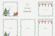 Nutcracker Watercolor Clipart, an Illustration by Gau Silva Studio (Thumbnail 6 of 9)